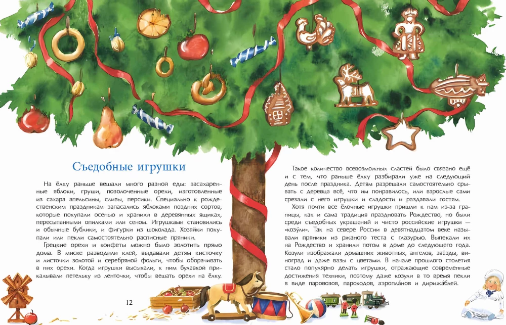 История новогодних игрушек
