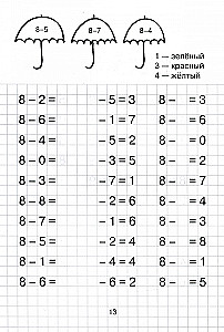 Два + два. 1 класс. Тетрадь по математике для тренировки навыков счета от 0 до 20