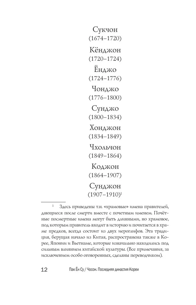 Чосон. Последняя династия Кореи