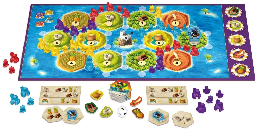 Galda spēle - Kolonizatori Catan. Junior
