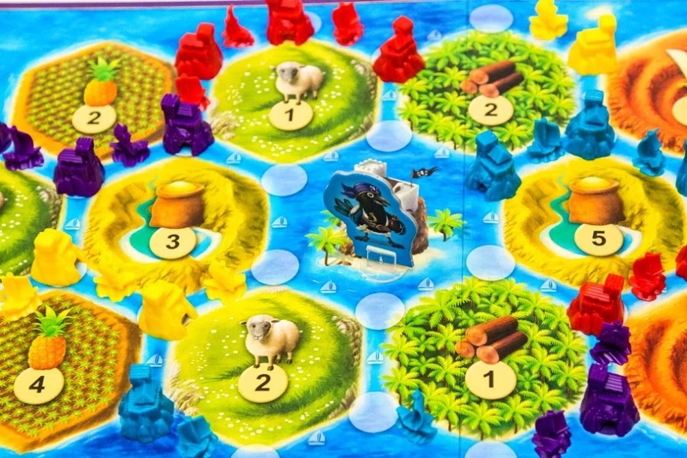 Galda spēle - Kolonizatori Catan. Junior