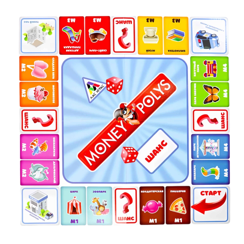 Galda spēle - Money Polys Kids