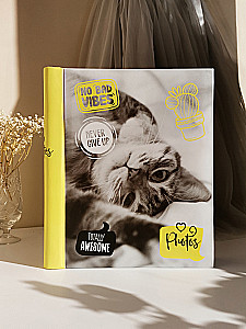 Fotoalbums uz 10 magnētiskām lapām - Fluffy pets. Mjaū (23x28)