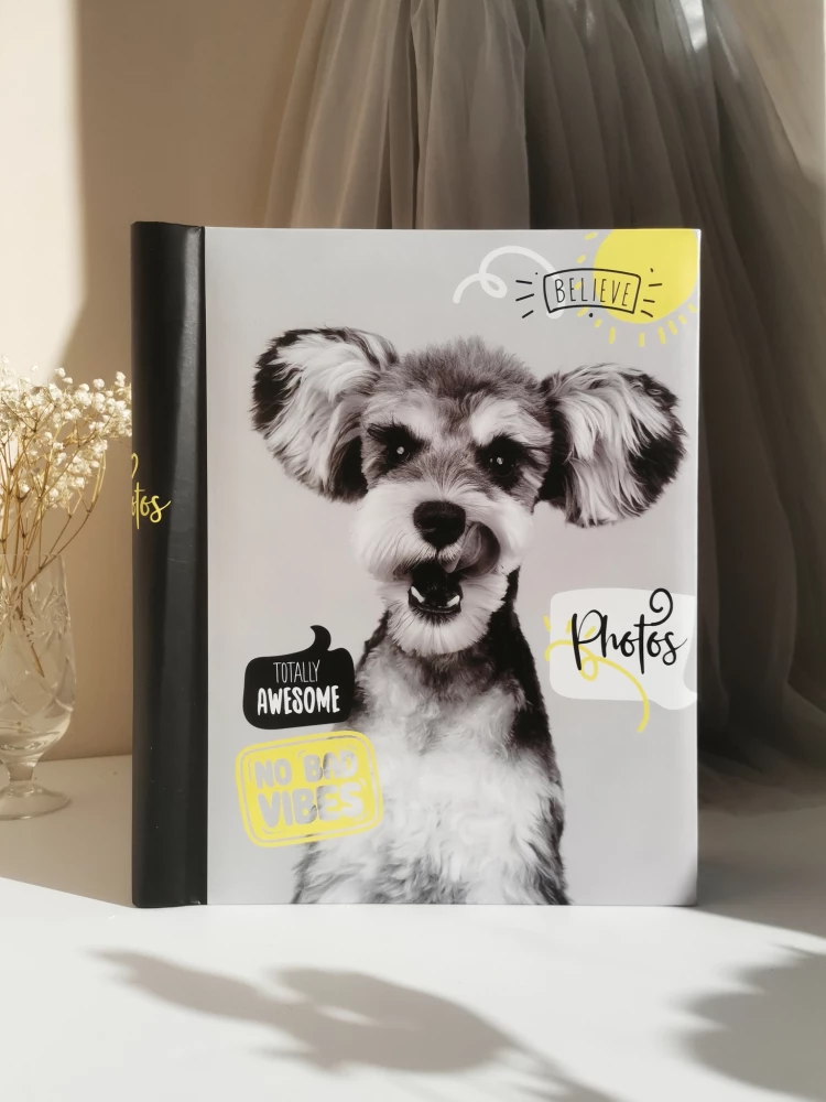 Fotoalbums uz 10 magnētiskām lapām - Fluffy pets. Gāvs (23x28)