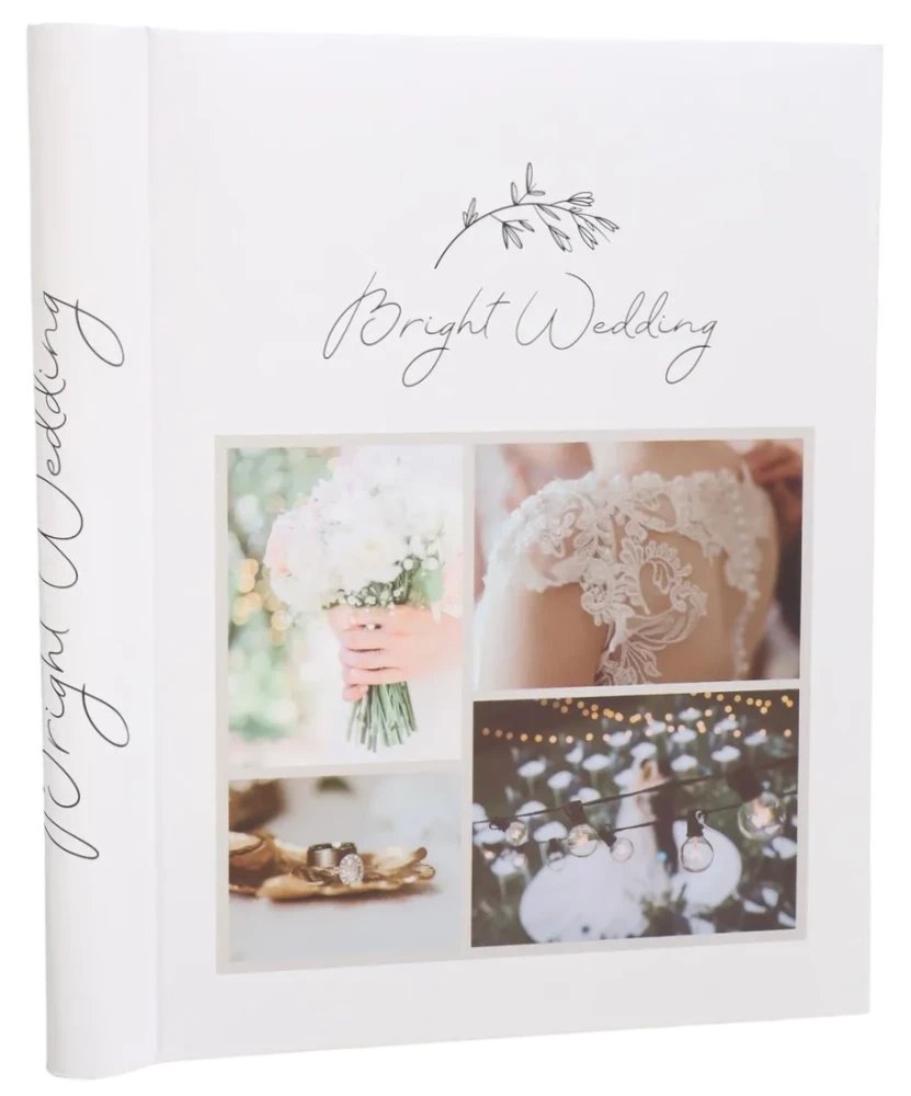 Fotoalbums 10 magnētisko lapu - Bright wedding (23x28)
