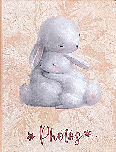 Fotoalbums uz 100 fotogrāfijām - Bunny life. Zaķu dzīve (10x15)