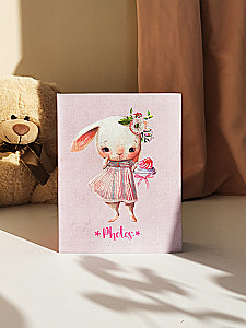 Fotoalbums uz 100 fotogrāfijām - Mice and bunny. Truši (10x15)