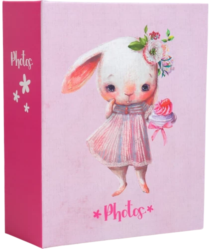Фотоальбом на 100 фото - Mice and bunny. Кролик (10х15)