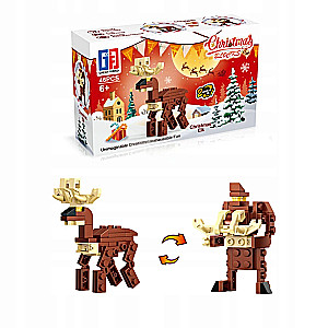 Ziemassvētku konstruktors - Christmas Blocks 2in1, mikss