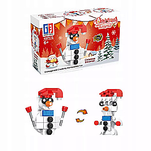 Ziemassvētku konstruktors - Christmas Blocks 2in1, mikss