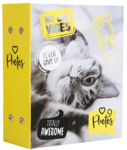Фотоальбом на 100 фото - Fluffy pets. Мяу (10х15)