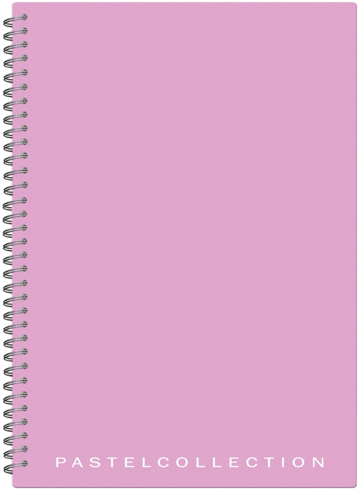 A4 piezīmju grāmata - Pastel Collection Pink/Purple