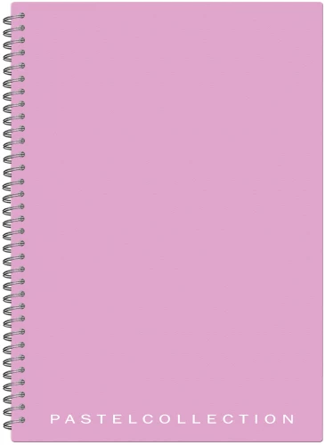 A4 piezīmju grāmata - Pastel Collection Pink/Purple