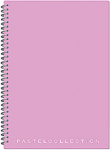 A4 piezīmju grāmata - Pastel Collection Pink/Purple