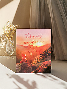 Fotoalbums uz 100 fotogrāfijām - Cute foxy. Saullēkts (10x15)