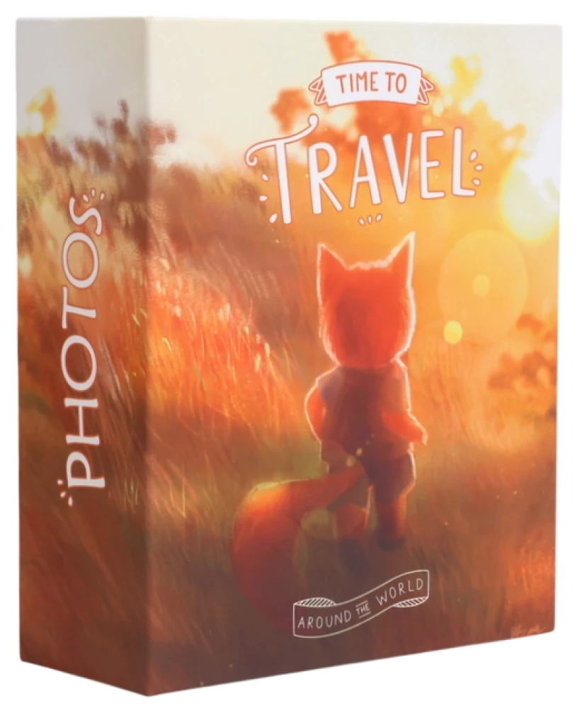 Fotoalbums uz 100 fotogrāfijām - Cute foxy. Ausma (10x15)