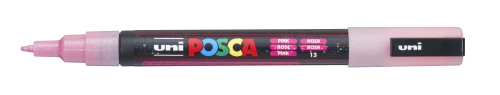 Marķieris UNI Posca PC-3M, krāsa 13, rozā spīdums