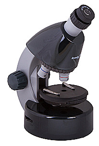 Микроскоп Levenhuk LabZZ M101, темно серый