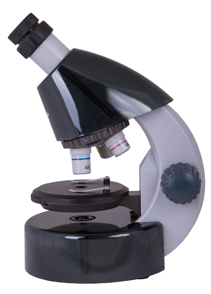 Микроскоп Levenhuk LabZZ M101, темно серый