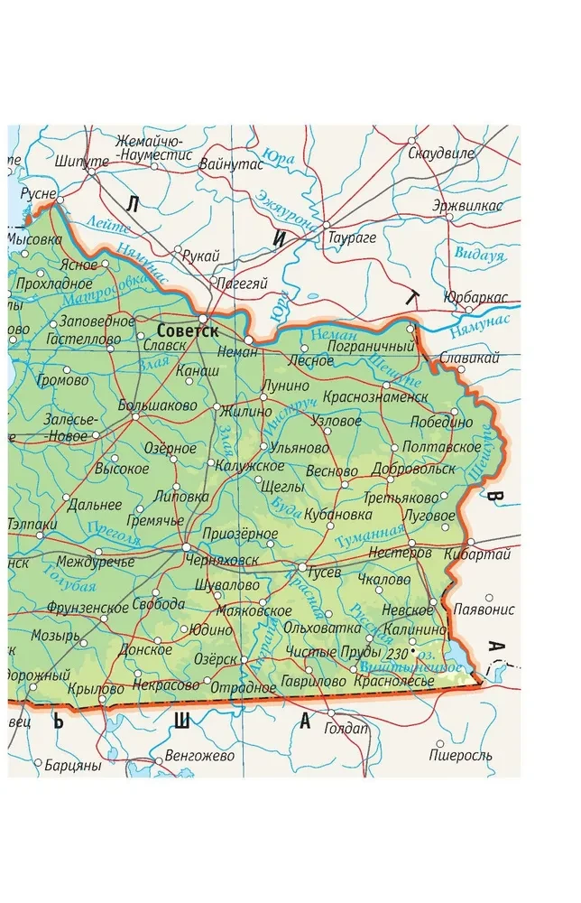 Kalinigrada un reģions. Maršruti ceļojumiem