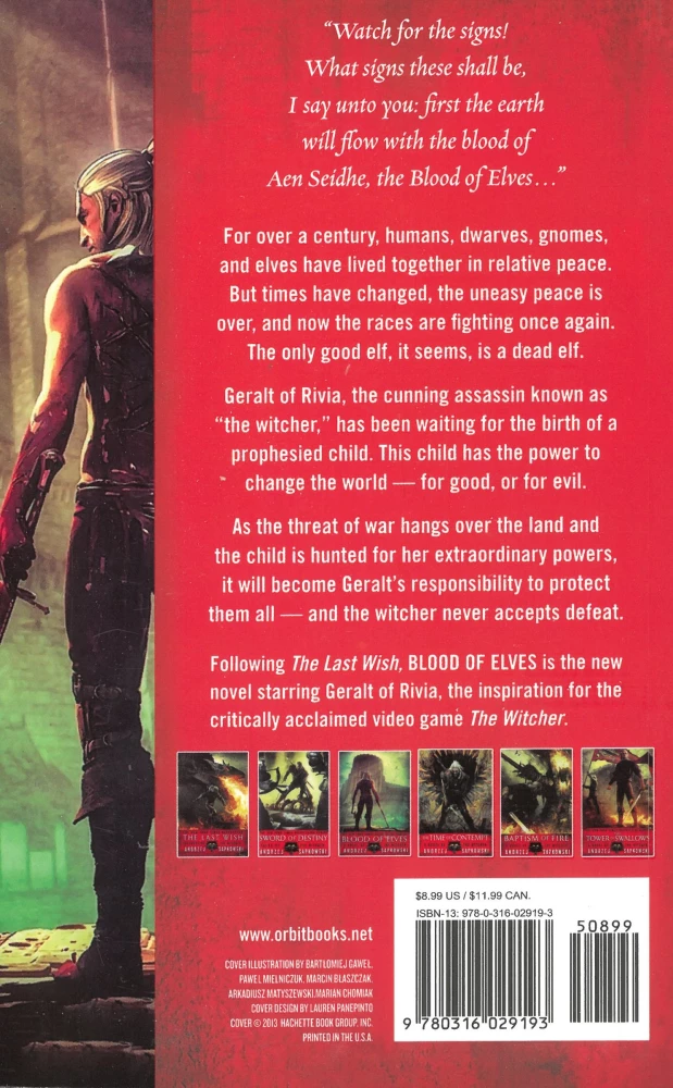 The Witcher sērija (Ievads 1 un 2, grāmatas 1 līdz 6)
