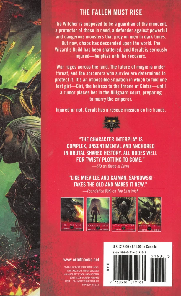 The Witcher sērija (Ievads 1 un 2, grāmatas 1 līdz 6)