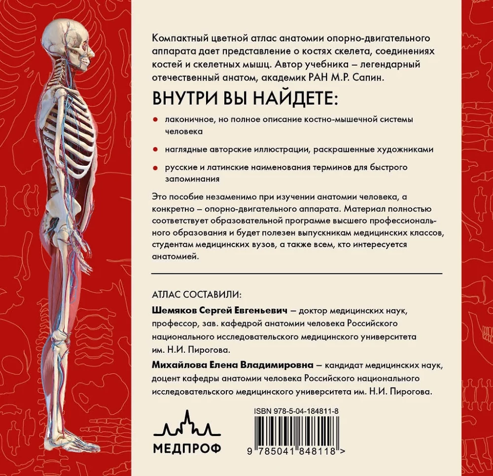 Cilvēka anatomija. Kompakts atlants. Atbalsta un kustību aparāts