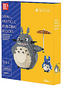 3D konstruktors - Mans kaimiņš Totoro ar mazuli, 1800 detaļas