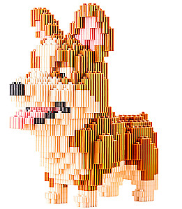 3D Конструктор - Корги, 733 деталей