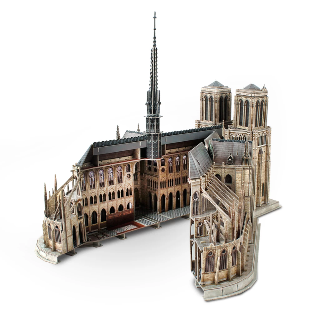 3D puzle - Notre dame de Paris, 293 detaļas