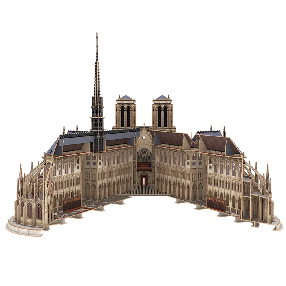 3D puzle - Notre dame de Paris, 293 detaļas