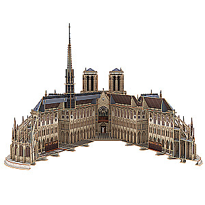 3D puzle - Notre dame de Paris, 293 detaļas