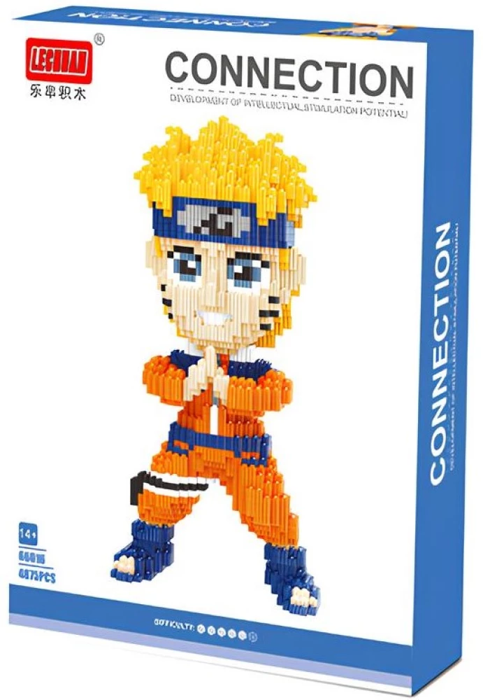 3D konstruktors - LECHUAN. Naruto, 4875 detaļas
