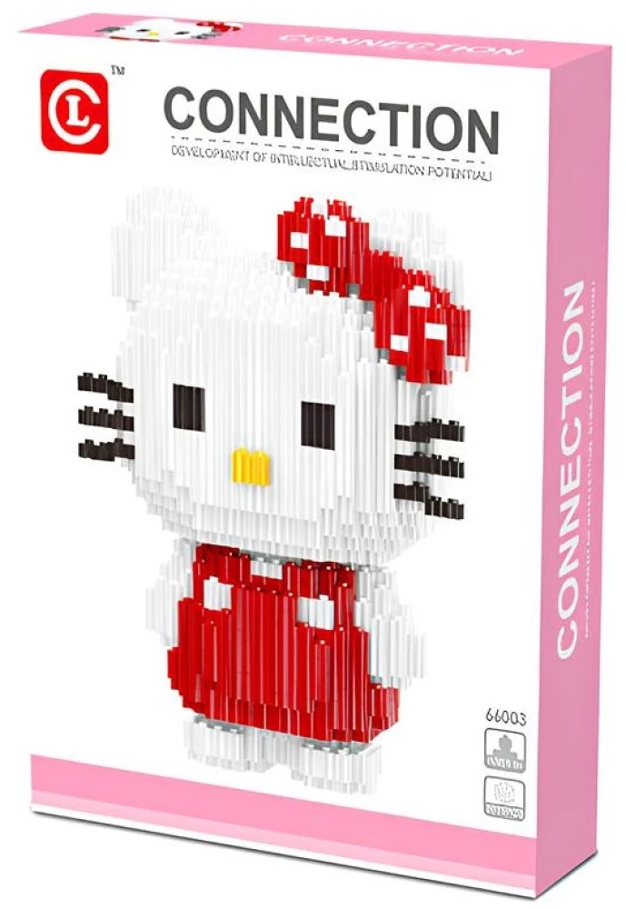 3D конструктор - LECHUAN. Hello Kitty, 3081 деталей