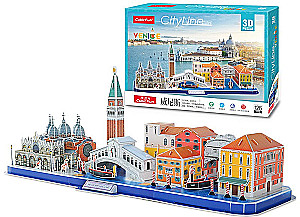 3D puzle - Venēcija, 126 detaļas