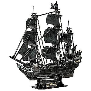 3D puzle - Kuģis Queen Anne's Revenge, 180 detaļas