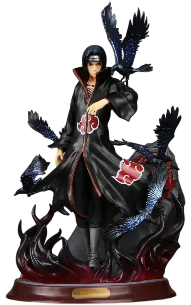 Figurīte - Itachi Učihas ar vārnām. Naruto, 30 cm