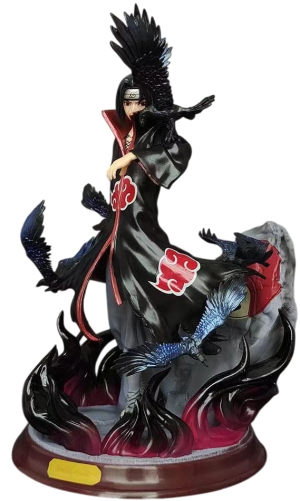 Figurīte - Itachi Učihas ar vārnām. Naruto, 30 cm