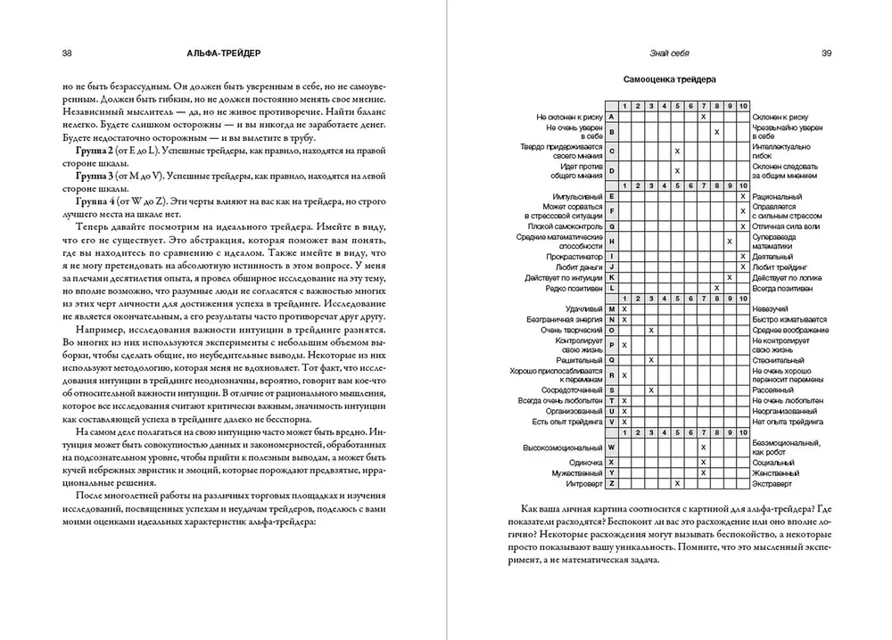 Alfa-tirgotājs: Domāšana, metodoloģija un matemātika profesionālajā tirdzniecībā