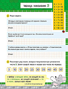 Sākumskola. Reizināšanas tabula pasakās