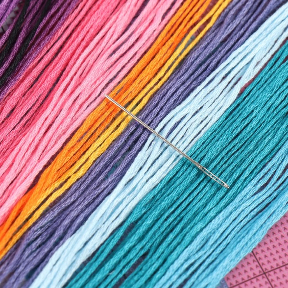 Вышивка крестиком - Полигональная вышивка: Единорог (20x25)