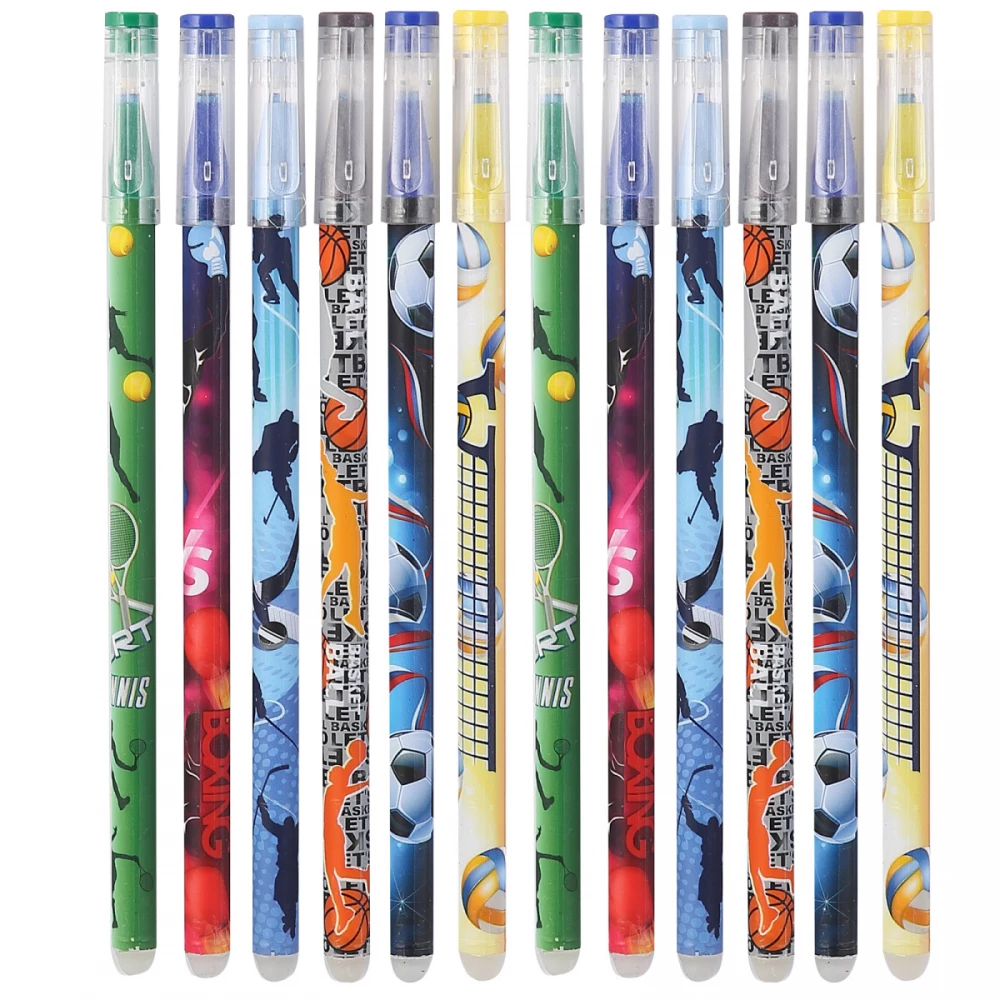 Gēla pildspalva SPORT ar dzēšamām tinte 0.5mm (zilā)