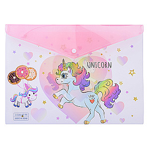 Kancelejas mapes UNICORN (4 dizaini sortimentā)