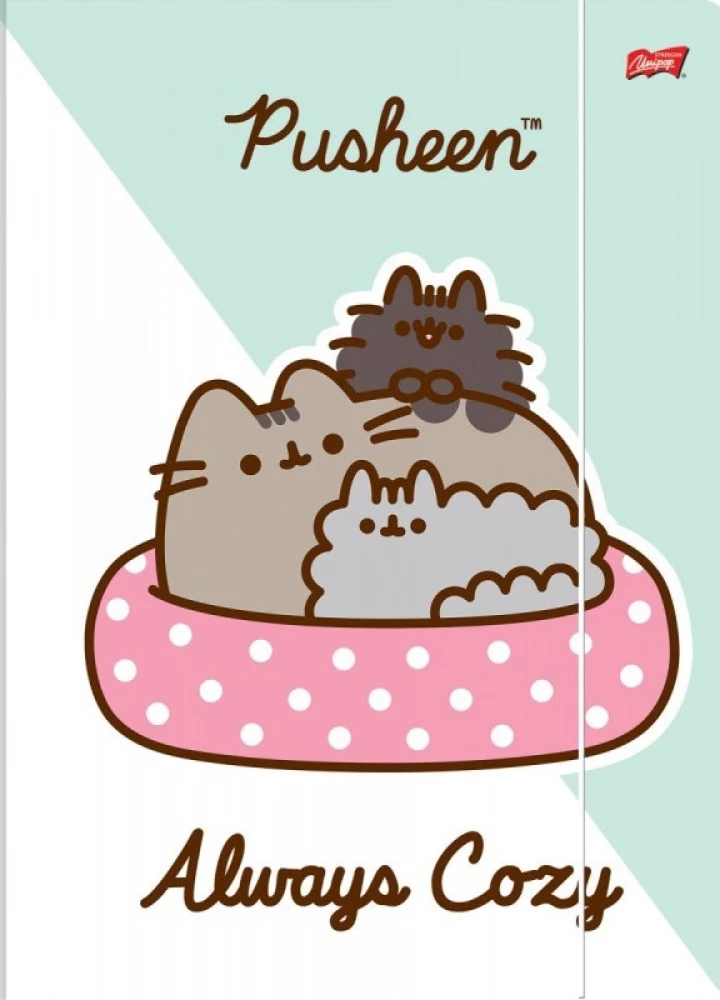 Zīmēšanas mape A4 Pusheen kaķēns, mix