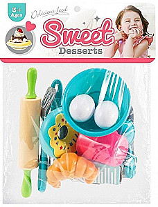 Rotaļu trauku komplekts - Sweet Desserts