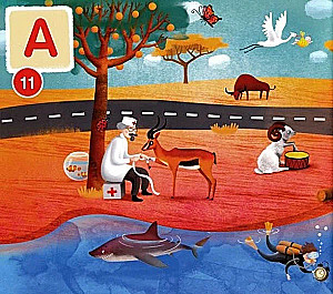 Азбука. Найди и сосчитай