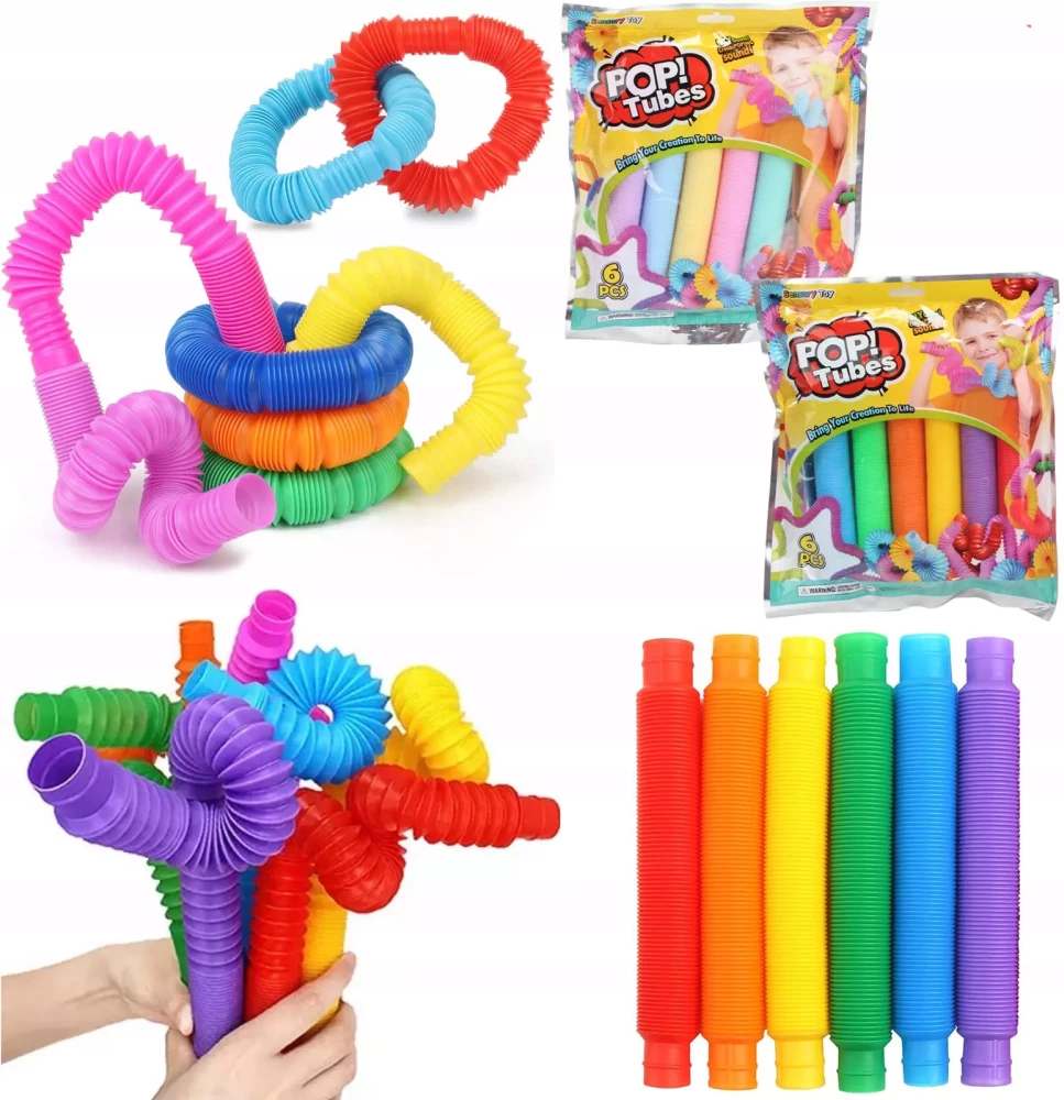 Игрушка-антистресс POP Tube, mix