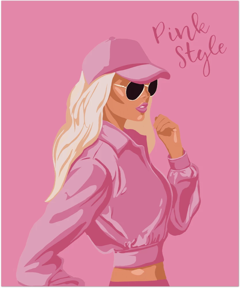 A5 piezīmju grāmatiņa Barbie rozā stilā