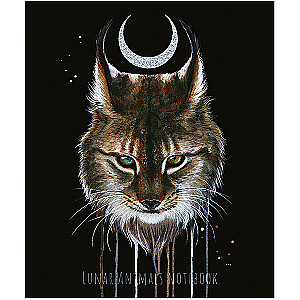 A5 piezīmju grāmatiņa Lunar dark Animals