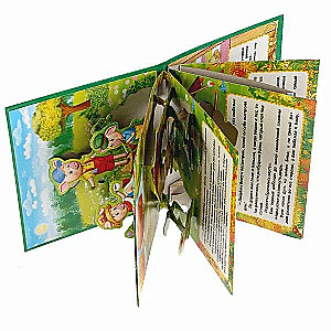 Книжка-панорамка - Три поросенка